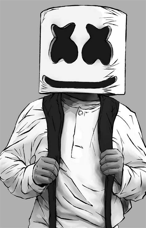 Marshmello Dj, Marshmello Wallpapers, Dope Cartoons, Dj Art, Dope Cartoon Art, Drawing Templates, Love Is, Music Wallpaper, Hd Picture