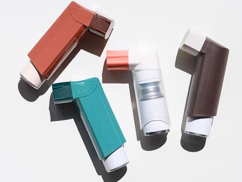 Recognizing Asthma Inhaler Colors and Their Meaning - NewsBreak Childhood Asthma, Journal 2023, Asthma Inhaler, Restless Legs, Restless Leg Syndrome, Universal Standard, Allergy Relief, Allergy Symptoms, Color Meanings