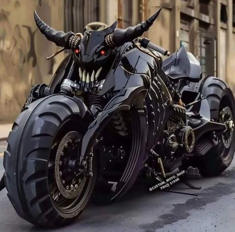 Monster Motorcycle, Concept Cars Vintage, Custom Motorcycles Harley, Futuristic Cars Design, Triumph Bobber, Fantasy Cars, Custom Street Bikes, Rolls Royce Cullinan, Hell Girl