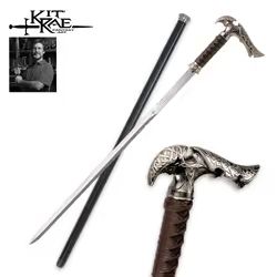 Sword Canes - Hidden Swords, Discreet Self-Defense, Stylish and Functional | TRUESWORDS.com Fantasy Swords, Fantasy Dagger, Historical Swords, Hiking Sticks, Oc Inspo, Cool Swords, Walking Canes, Fixed Blade Knife, Walking Stick