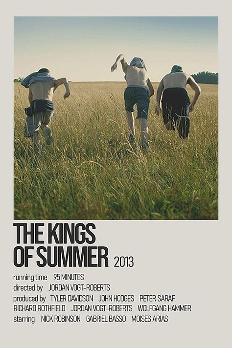 Kings Of Summer Movie, Coming Of Age Movies, The Kings Of Summer, Movie Recs, Indie Movie Posters, Films To Watch, Movies To Watch Teenagers, Play 4, Bon Film