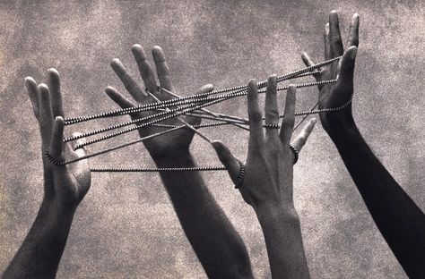 Cat's Cradle, Cats Cradle, Hand Reference, R A, Liverpool, Not Found, Black And White, Photography, White