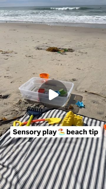 Ashley | Sensory Play & Process Art Ideas on Instagram: "Want to know the best kept beach secret!? 

BRING A STORAGE BIN for easy water play for littles!

Fill with ocean or lake water so they can sit in the bin, splash, and explore at their own pace. 

Introduce rocks, sand, and water toys during play time!

And the best part? You can use it to rinse your feet when it is time to pack up and head home. 

Easy to throw into your beach wagon and carry on and off the beach. Older kiddos can even use it to collect ocean creatures! A perfect way to study and explore minos, crabs, shellfish, and other things collected on your beach adventures!

You can also bury the bin in a shallow hole to create a little pool for lounging during a hot beach day.

Sensory play is truly all around us!

Have you Process Art Ideas, Water Tub, Beach Wagon, Hot Beach, Beach Hacks, Beach Adventure, Lake Water, Water Play, Sand And Water