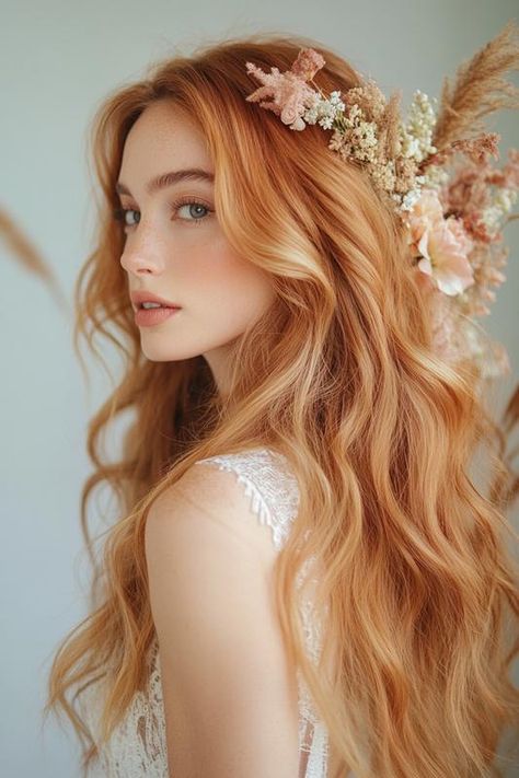 🌸 Dreaming of a fresh look for fall? Check out these stunning strawberry blonde hairstyles that will turn heads! From boho waves to sleek bobs, there's a style for every occasion—perfect for cozy brunches or date nights! 🍂✨ Tap for the full tutorial and see how easy it is to switch up your look! 💖 #HairInspo #StrawberryBlonde #HairstyleGoals #FallHair #ChicLook Strawberry Blonde Hairstyles, Cozy Brunch, Hairstyles For 2023, Boho Waves, Strawberry Blonde Hair Color, Strawberry Blonde Hair, Blonde Hairstyles, Sleek Bob, Strawberry Blonde