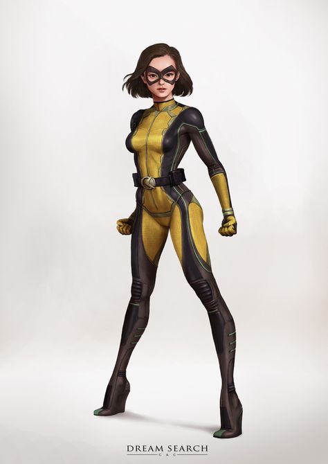 ArtStation - Z-girl, Yong.Jae Park Animation Character Concept, Violet Parr, Superhero Suits, Baby Superhero, Female Superhero, Super Hero Outfits, Female Hero, Superhero Characters, Hero Costumes