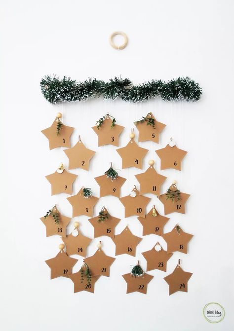 Scandinavian Christmas Decorations, Christmas Stockings Diy, Christmas Crafts For Adults, Christmas Tale, Scandi Christmas, Diy Calendar, Diy Advent Calendar, Christmas Calendar, What Is Christmas