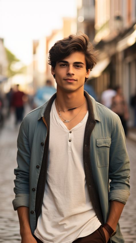 Portuguese handsome Young Man walking on the street #Portuguese #handsome #man #guy #avatar Handsome American Guy, Handsome Faces Men, Indian Handsome Men, Handsome Model Men, Handsome Man Aesthetic, Handsome Man Model, Handsome Man Art, Curtain Hairstyle, Portuguese Men