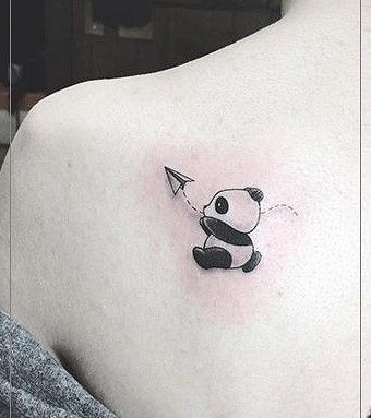 Most Creative Tiny Animal Tattoo Designs For Men And Women Tiny Animal Tattoo, Tattoo Designs, dog cat bird and ribbit Cartoon Panda Tattoo, Tiny Panda Tattoos For Women, Cute Panda Tattoos For Women, 3 Pandas Tattoo, Cute Panda Tattoo Design, Panda Tattoos Men, Cute Tattoo For Men, Panda Small Tattoo, Tiny Panda Tattoo