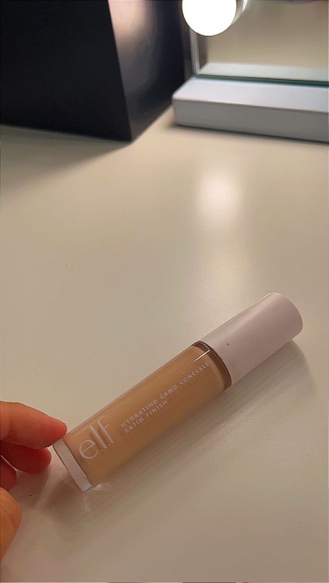 Elf Concealer Aesthetic, Elf Concelear, Concelar Elf, Elf Concealer Shades, Birthday Wishlist Cheap, Concealer Aesthetic, Concealer Drugstore, Concealer Elf, Cheap Concealer