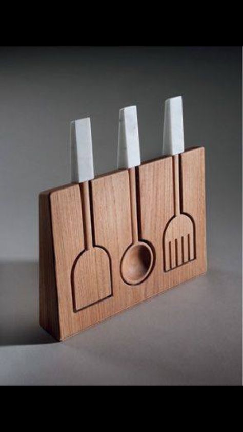 Utensils Interior Design Minimalist, Wallpaper Magazine, Design Industrial, Kids Interior, Decor Minimalist, Utensil Holder, Clever Design, Minimalist Interior, Minimalist Decor