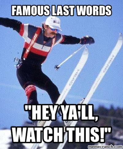 Ski Memes Funny, Skiing Memes Funny, Skiing Tricks, Snowmobile Humor, Skiing Memes, Ski Quotes, Ski Vibes, Skiing Quotes, Snow Humor