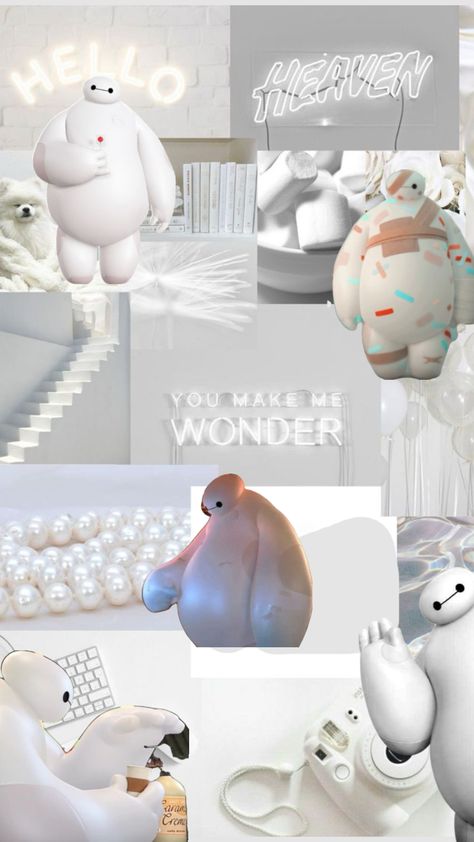 Baymax is life Baymax Art, $b Wallpaper, Big Six, Wallpaper Disney, Funny Disney Jokes, Collage Phone Case, Disney Jokes, Iphone App Design, Matching Wallpaper