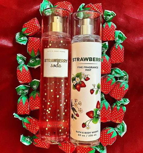 Scents Perfume, Strawberry Soda, Fragrance Lab, Strawberry Candy, Perfume Floral, Bath And Body Works Perfume, Pretty Skin Care, Perfume Scents, Perfume Lover