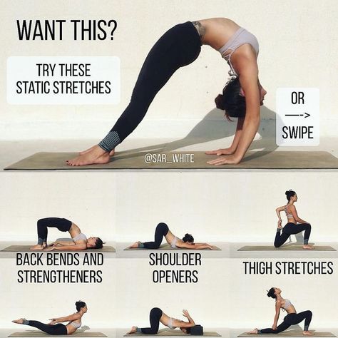 Bridge Variations, Yoga Bridge, Yoga Foto's, Hard Yoga, Yoga Nature, Pilates Workout Routine, Different Types Of Yoga, Yoga Beginners, Fitness Video