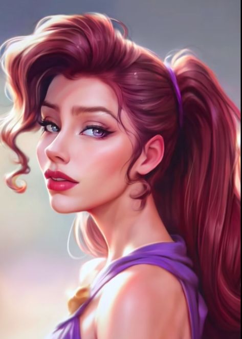 Megara Disney, Disney Heroines, Disney Icons, Disney Fanart, Police Women, Obi Wan Kenobi, Fictional Crushes, Obi Wan, Disney Fan Art