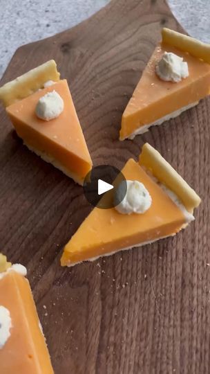 10K views · 80 reactions | Add these "pumpkin pie" cheese crackers to your Friendsgiving spread for a quick and easy appetizer 🧀. @makefoodlovely | By Williams Sonoma | Facebook Cheese Pumpkin Pie, Thanksgiving Apps, Cracker Pie, Saltine Cracker, Psalm 95, Boursin Cheese, Cheese Pumpkin, Saltine Crackers, Quick And Easy Appetizers