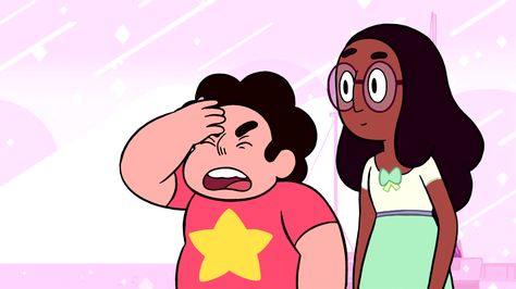 Steven Faces Connie And Steven, Steven Universe Connie, Steven X Connie, Steven And Connie, Bubble Buddy, Steven Universe Pictures, Steven Universe Wallpaper, Kids In Love, Steven Universe Comic