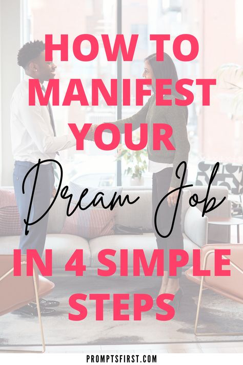 Want to manifest a job? ✔ Here are easy steps that can help you manifest the job of your dreams faster. Click here to learn more. Manifesting A Job Offer, Manifest New Job, Manifesting A Job, Manifest A Job, Going Back To College, Manifesting Dreams, Future Career, One Job, How To Manifest