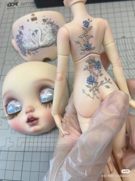 custom blythe doll Blythe Custom Doll, Blythe Dolls Custom, Blythe Doll Makeup, Blythe Doll Custom, Custom Blythe Dolls, Pullip Custom, Blythe Dolls Cute, Doll Base, Dolly Mixture