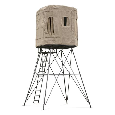 Rivers Edge Landmark 10' Hunting Tower, 6'x6' platform - 667883, Tower & Tripod Stands at Sportsman's Guide Tripod Deer Stand, Hunting Stands, Ground Blinds, Deer Blind, Rivers Edge, Coyote Hunting, Deer Hunting Blinds, Pheasant Hunting, Bowfishing