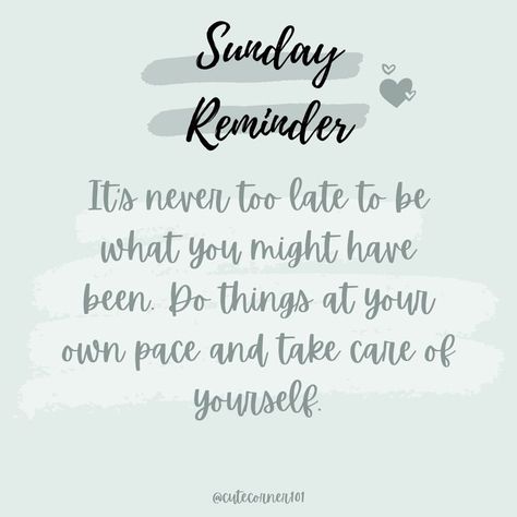 Sunday reminder 🥰 Sunday Motivation Quotes Positivity, Motivation Reminders, Self Care Sunday Quotes, Sunday Reminder, Weekly Reminder, Good Sunday Morning, My Safe Space, Sunday Reset, Positivity Motivation