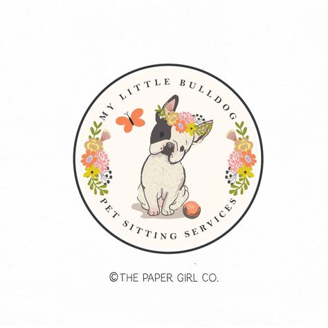 French Bulldog Logo, Dog Logos, Walker Logo, Pet Shop Logo, Dog Logo Design, Logo Dog, Pet Sitting Services, Pet Logo, Dog Grooming Salons