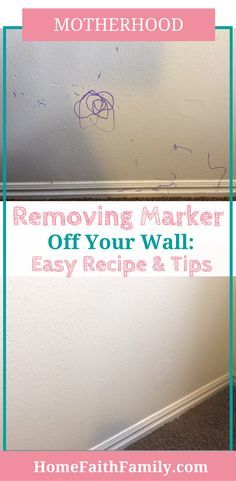 How To Remove Sharpie, Wall Cleaning, Remove Permanent Marker, Wall Stains, Diy Marker, Marker Stain, Expo Marker, House Organization, Crayola Markers