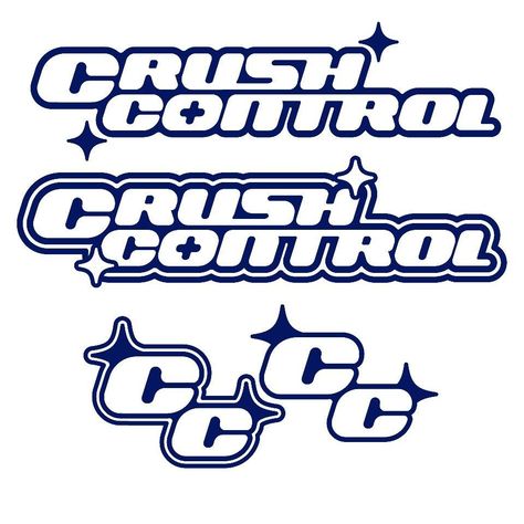 Crush Control Y2K | Graphic design fonts, Graphic design logo, Graphic shapes design . #Text_Logo_Design_Ideas_Fonts #Text_In_Shape_Design #Stargirl_Font #Yk2_Fonts Text Logo Design Ideas Fonts, Text In Shape Design, Yk2 Fonts, Stargirl Font, Y2k Fonts Dafont, 2000s Typography, 2000s Font, Y2k Typography, New Jeans Logo