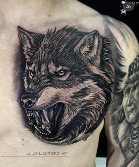 Animals Tattoo, Japan Tattoo, Wolf Tattoos, Chest Tattoo, Leg Tattoos, Tattoo Ideas, Spiderman, Tattoo Designs, Graffiti