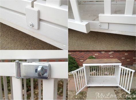 Dog Crate Makeover, Crib Dog Crate, Repurposed Crib, Old Cribs, Airline Pet Carrier, Diy Dog Crate, Diy Dog Kennel, Dog Crate Furniture, Dog Playpen