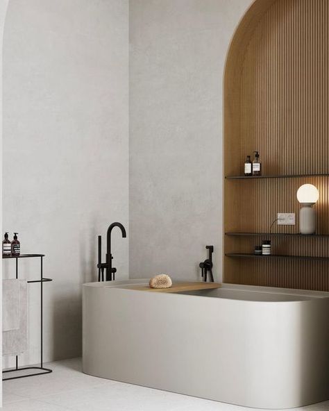 Boutique Bathroom Brand on Instagram: "A nice modern bathroom by Nuance Interiors in Barcelona 👌⁣ They fitted the space with a PB Bath-solid in colour Shell from the Piet Boon by COCOON collection. ⁣ ⁣ Interior design & visualization • @nuance.interiors⁣ ⁣ ⁣ #cocoonbathroom #bathroom #bathrooms #designlovers #modernbathroom⁣ #archilovers #archdaily #homedecor #architonicag ⁣ #archiproducts #architecturelovers #d_signers #interiorarchitecture #interiorlovers #interiordesire #interiordesignideas Mirror With Built In Lights, Unique Bathroom Mirrors, Pottery Barn Bathroom, Lowes Bathroom, Unusual Bathrooms, Boutique Bathroom, Rustic Bathroom Mirrors, Farmhouse Bathroom Mirrors, Decorative Bathroom Mirrors