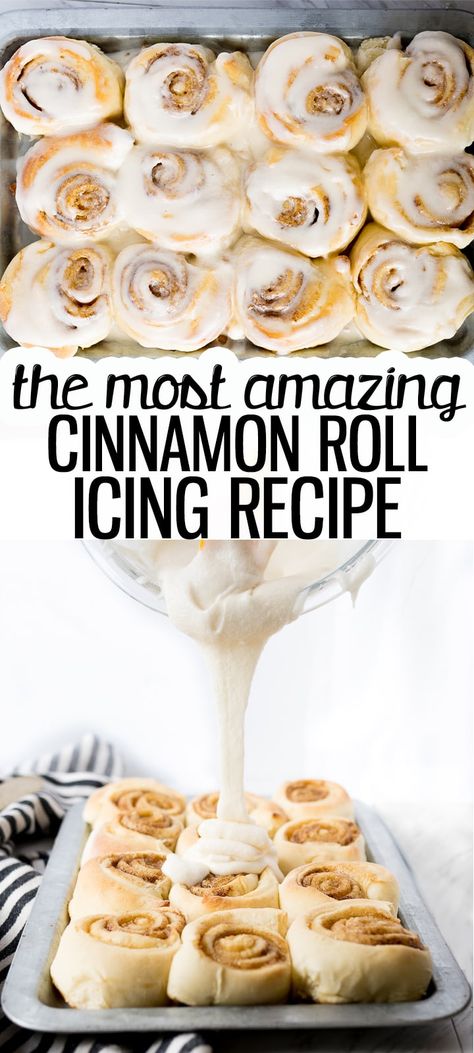 Cinnamon Rolls Cream Cheese Icing, Cinnamon Rolls With Frosting, Cinnamon Roll Cake Icing, Best Icing For Cinnamon Rolls, Cinnamon Bread Icing, Cream For Cinnamon Rolls, Fluffy Cinnamon Roll Frosting, Instagram Cinnamon Rolls, How To Make Cinnamon Rolls Icing