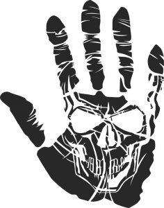 Stencils Vectors Free Download (426 Free cdr Vectors) Page 12 - 3axis.co Skull Silhouette, Skull Hand Tattoo, Skull Stencil, Tattoo Vector, Free Dxf Files, Skull Svg, Skulls Drawing, Cdr File, Heavy Metal Rock