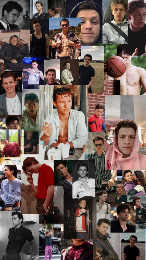 Tom Holland Collage, Tom Holland Instagram, Tom Holland Abs, Jamie Reagan, Tom Holland Zendaya, Tom Holland Imagines, Windows Wallpaper, Estilo Taylor Swift, Tom Holland Spiderman