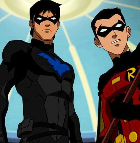 Nightwing And Robin, Young Justice Nightwing, Nightwing Robin, Tim Drake, Batman And Robin, Young Justice, Nightwing, Drake, Batman