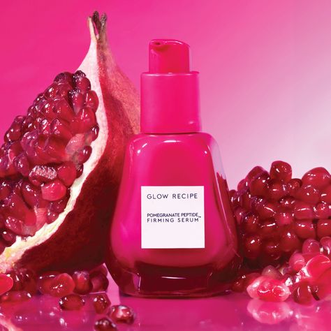 Pomegranate Peptide Firming Serum Copper Peptides, Sephora Skin Care, Pomegranate Seed Oil, Glow Recipe, Firming Serum, Glow Skin, Glowing Skincare, Pretty Skin Care, Skin Care Items