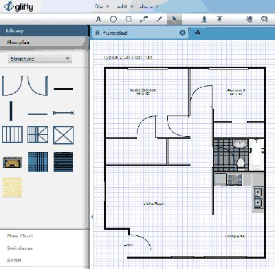 gliffy home design software Home Design Software Free, Interior Design Apps, Free Floor Plans, Free House Design, Free House Plans, Home Design Software, 3d Home Design, Custom Home Plans, Interior Design Software