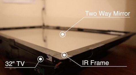 Smart Mirror Touchscreen (with FaceID) Tutorial - Raspberry Pi 4 - SmartBuilds.io Raspberry Pi Camera, Two Way Mirror, Touch Screen Interface, Smart Home Appliances, Raspberry Pi Projects, Smart Mirror, Smart Plug, Magic Mirror, Smart Gadget