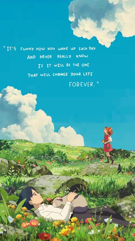 #arrietty #thesecretworldofarietty Ghibli Art, Hayao Miyazaki, Miyazaki, Colorful Wallpaper, Studio Ghibli, Cute Art, Music Videos, Super Cute, Film