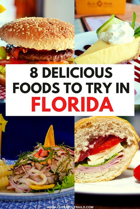 The 8 Best Food in Florida You Can’t Miss American Foods, Cuban Cuisine, Food Fish, Travel Foodie, Florida Food, Usa Food, Visit Usa, Birthday Trip, United State