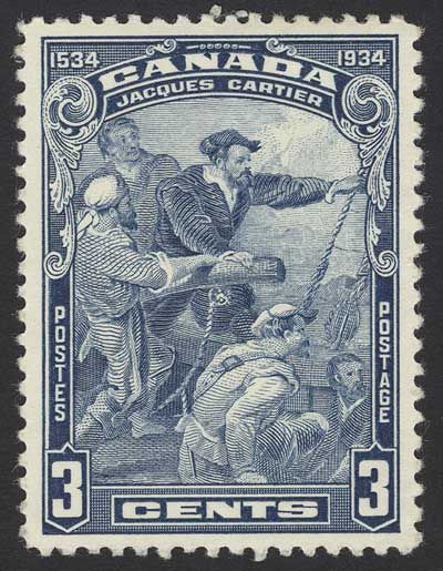 طوابع بريد, Jacques Cartier, Postage Stamp Design, European Explorers, Old Stamps, Rare Stamps, Postage Stamp Art, Canadian History, Vintage Postage