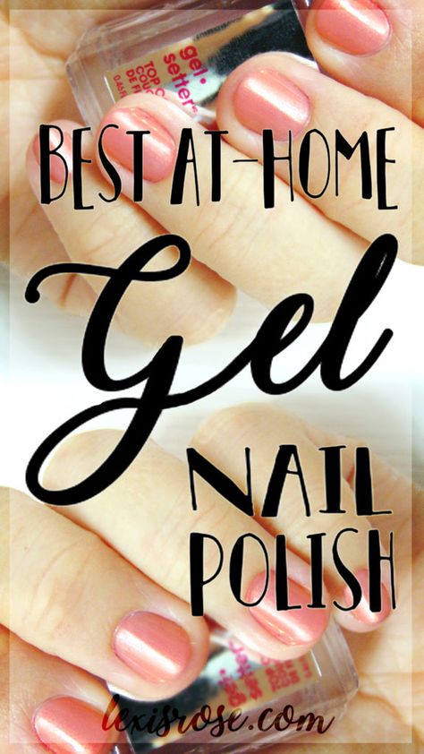 Best Store Bought "Gel" Nail Polish Dupe! The results were shocking! Click the photo to find out for yourself.  #gel #nail #polish #at #hope #dupe #no #light #manicure Best Hardening Nail Polish, No Uv Gel Polish At Home, Long Lasting Nails At Home, Best Gel Nail Polish At Home, Best Nail Polish Long Lasting, Best Gel Nail Polish Brand, Gel Nail Polish Brands, Base Coat Nail Polish, Uv Nail Polish