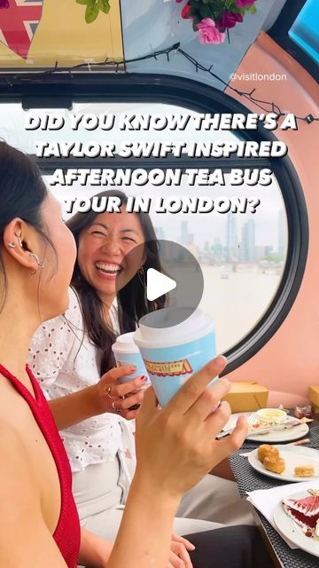 VISIT LONDON on Instagram: "[LINK IN BIO] You need to add this Taylor Swift inspired afternoon tea bus tour to your London to-do list✨🧁
 
Party like it’s 1989 and see London from a Gorgeous new perspective with a serving of delicious sandwiches, sweet treats and cakes all while Taylor Swift’s greatest hits play throughout the tour.
 
This is the perfect way to spend an afternoon this summer, book your tickets in the link our bio🎟️ Will you add this Taylor Swift inspired afternoon tea experience to your London to-do list?
 
#LetsDoLondon #VisitLondon" Best Tea Shops In London, Best Tea Time In London, Afternoon Tea In London, Afternoon Tea London Best, Afternoon Tea Bus Tour London, Afternoon Tea London, Delicious Sandwiches, Visit London, New Perspective