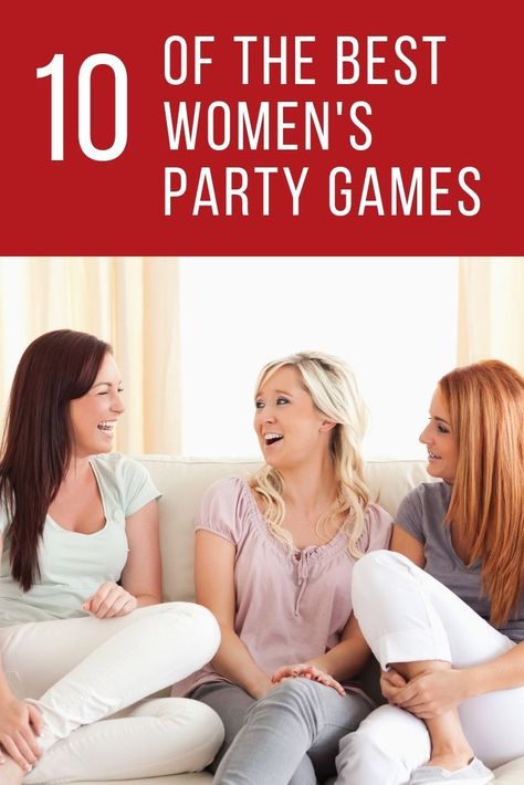 Every get-together with friends calls for some fun women's party games! Games For Woman, Friendshipping Games, Ladies Meeting Games For Women, Party Games For Woman, Games To Play With Women, Ladies Only Party Ideas, Lady Party Games, Mixer Games For Women, Ladies Brunch Game Ideas