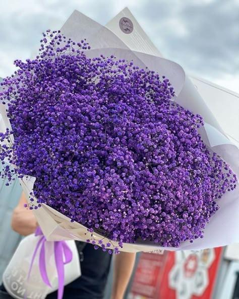 Luxury Flower Arrangement, Luxury Flower Bouquets, Breath Flowers, Lavender Aesthetic, Baby Breath, Flower Gift Ideas, Nothing But Flowers, Flower Therapy, Beautiful Bouquet Of Flowers