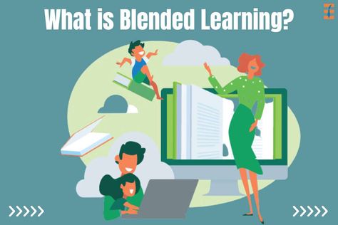 Blended learning, which often goes by the name “hybrid learning,” is a method of instruction that involves instructing students in both the conventional classroom setting and the online learning environment simultaneously. Hybrid Learning, Instructional Materials, Education Magazine, Blended Learning, Classroom Setting, Learning Environments, Online Learning, Blending, Education