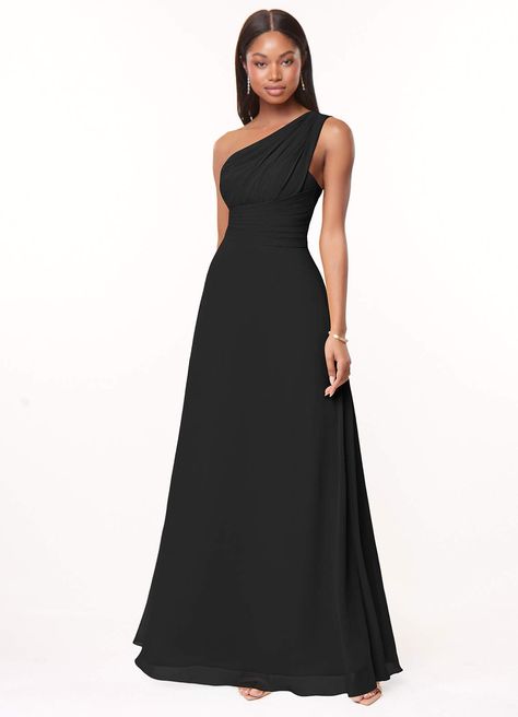 Black Azazie Ashley Bridesmaid Dresses | Azazie Black Bridesmaid Dress, Black Bridesmaid, Black Bridesmaids, Military Ball Dresses, Sage Dress, Ashley Black, Special Event Dresses, Party Attire, Azazie Bridesmaid Dresses