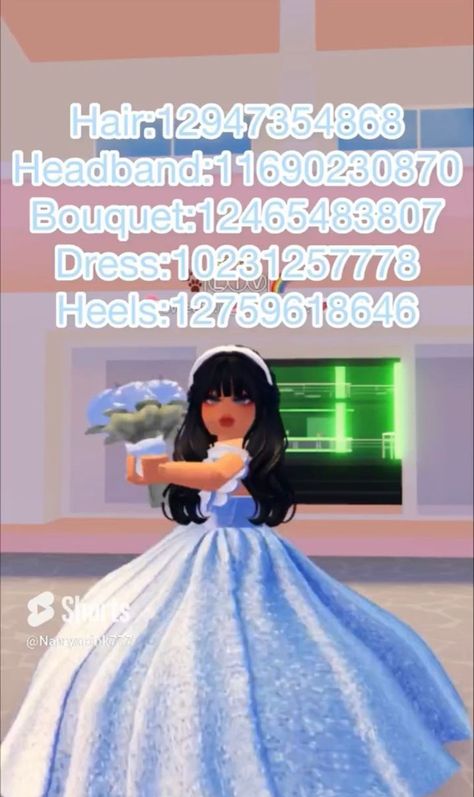 Zombie Hair, Cinderella Outfit, Fancy Dress Code, Black Hair Roblox, Dress Code Wedding, Blue Prom Dress, Night Club Dress, Aesthetic Roblox Royale High Outfits, Beauty Routine Tips