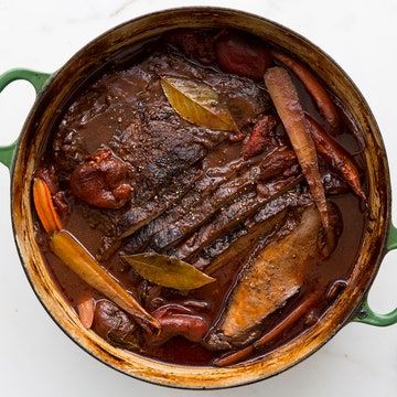 Brisket Seasoning, Braised Brisket, Braised Lamb Shanks, Brisket Recipe, Beef Brisket Recipes, Braised Lamb, Brisket Recipes, Lamb Shanks, Dutch Oven Recipes