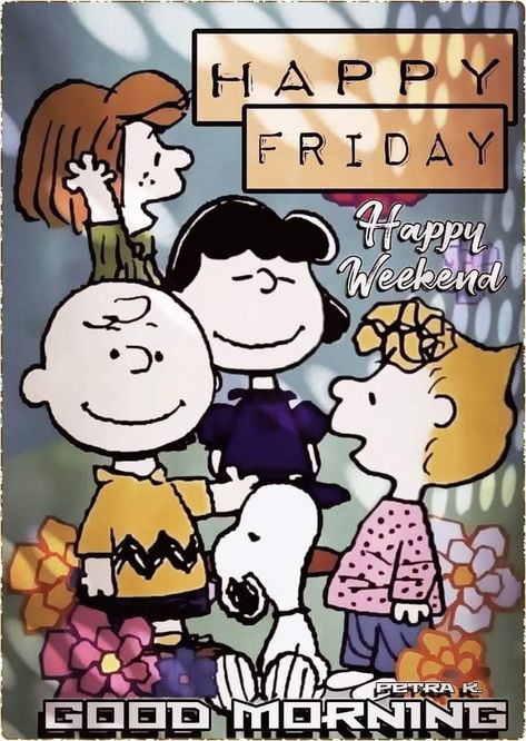 Friday Snoopy, Snoopy Friday, Snoopy Beagle, Friday Morning Quotes, Good Day Wishes, Good Morning Snoopy, Peanuts Charlie Brown Snoopy, Crochet Pokemon, Good Morning Friday